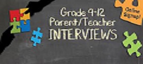 Parent Teacher Interviews Thursday March 31st